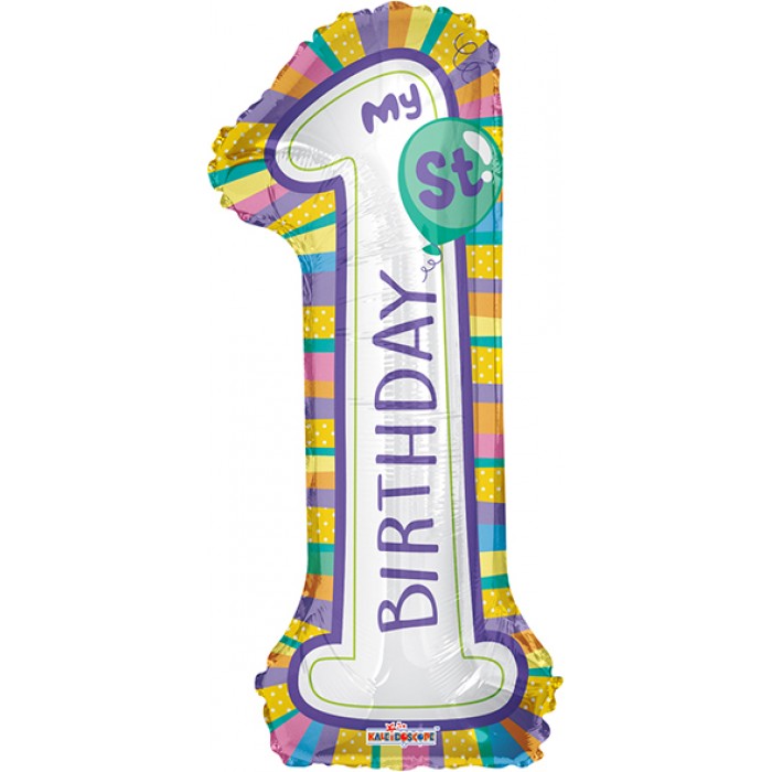 Шар-цифра Праздничная единица 1