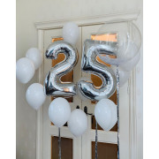 Набор шаров на юбилейные 25 лет