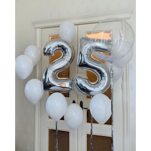 Набор шаров на юбилейные 25 лет