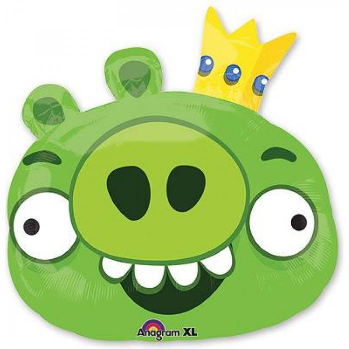 Фигурный шар Король Свиней из мультика Энгри Бердс (Angry Birds)