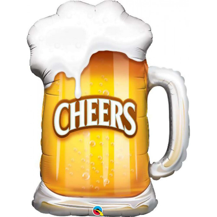 Фигурный шар Пивная кружка с пивом, Овации (Cheers)
