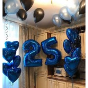 Композиция любимому мужчине в синем цвете на 25 лет 