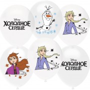 Шары Холодное сердце, главные герои, ассорти