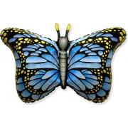 Фигурный шар Бабочка с голубыми крылышками