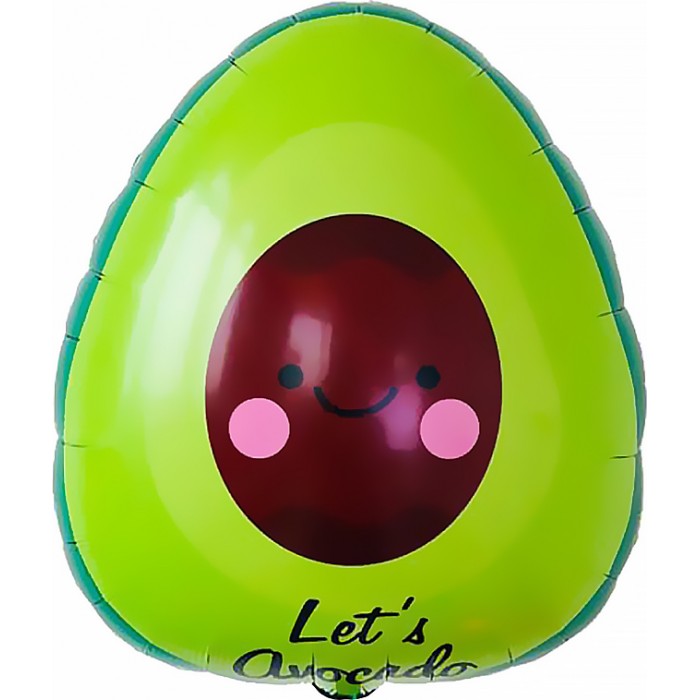 Фигурный шар Давай Авокадо (Let's Avocado)