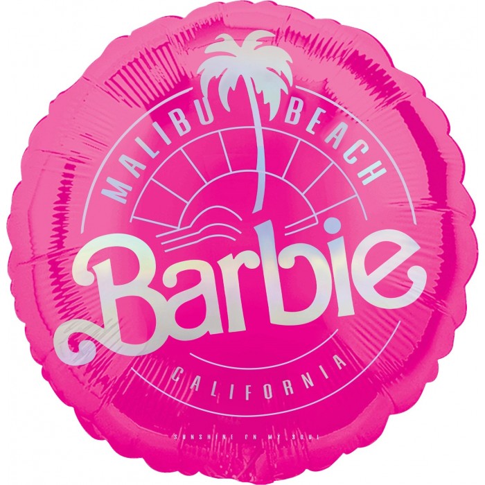 Шар-круг Барби (Barbie) с пальмой