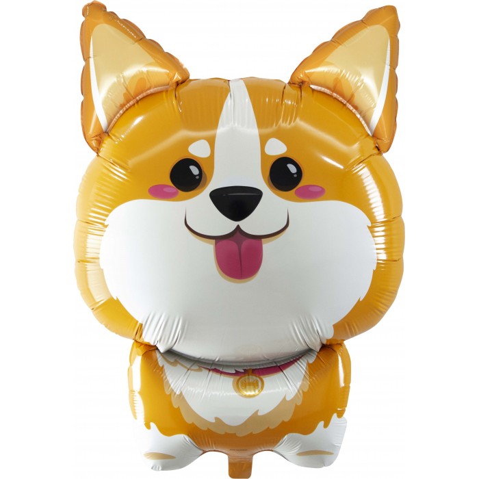 Фигурный шар Упитанная Корги