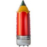Фигурный шар Простой карандаш, красный