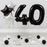 Композиция со звездами на 40 лет