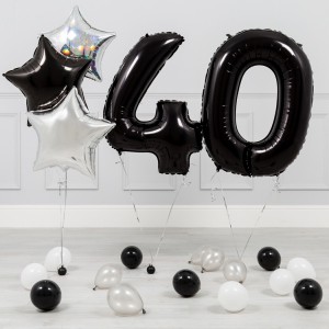 Композиция со звездами на 40 лет