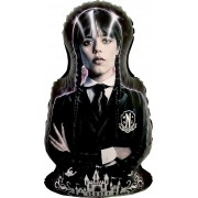 Фигурный шар Уэнсдей Аддамс и Академия Невермор (nevermore)