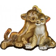 Фигурный шар Король Лев Симба и Нала