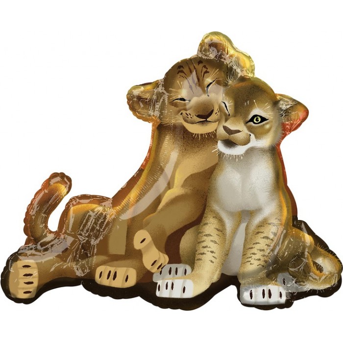 Фигурный шар Король Лев Симба и Нала