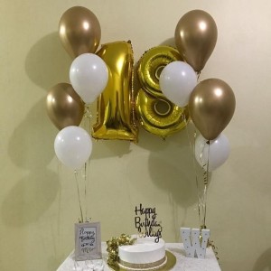 Сет из шаров на совершеннолетие