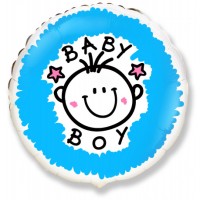 Шар-круг Маленький мальчик (babby Boy)