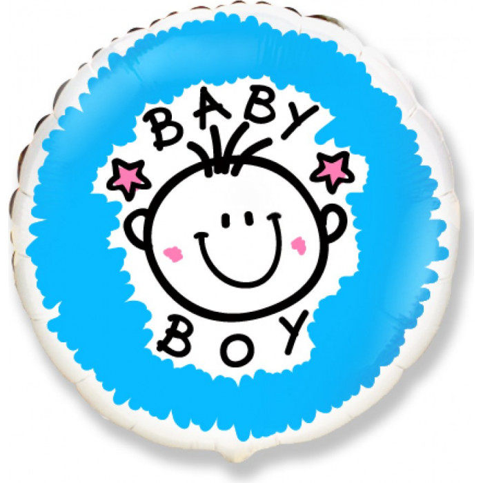 Шар-круг Маленький мальчик (babby Boy)