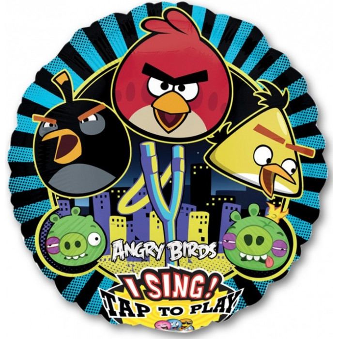 Поющий шар 'Angry Birds'