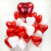 Набор из сердец Одна любовь (One Love)