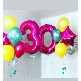 Яркая композиция в 30 лет девушке