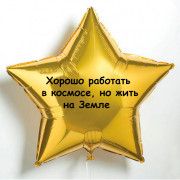 Шар-звезда Хорошо работать в космосе, но жить на Земле