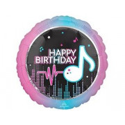 Шар-круг Тик-ток, С Днем рождения (Happy birthday)