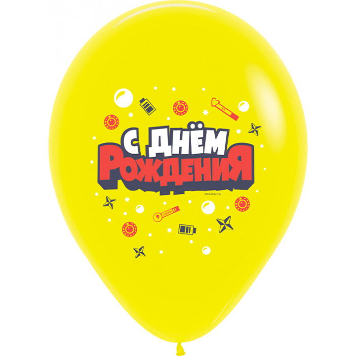 Шары Геймеры Звездный бой, цветные