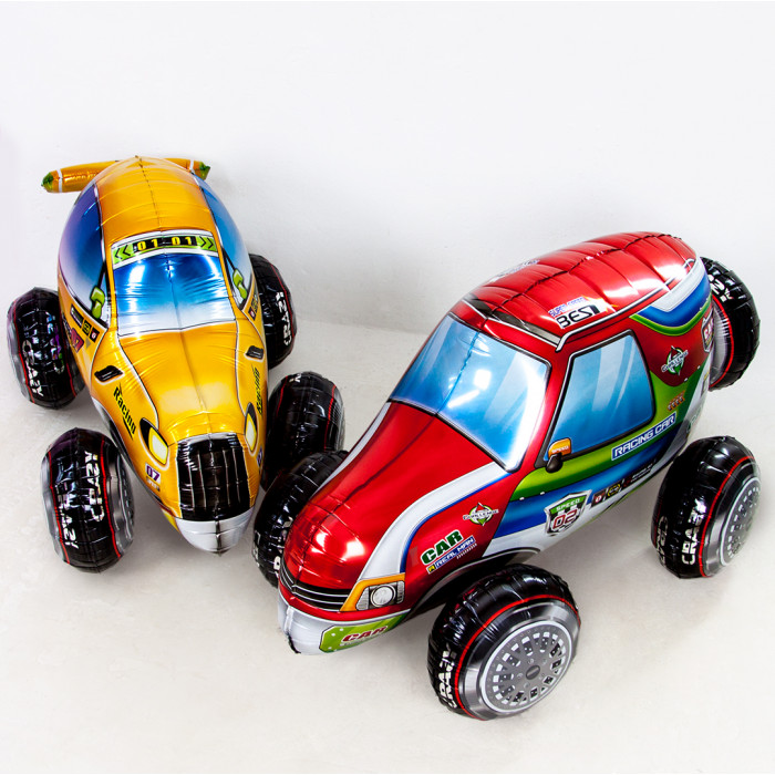 Ходячий шар Джип Ралли-рейд, оранжевый