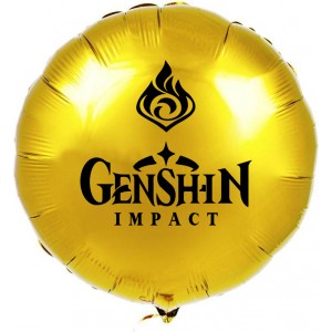 Шар-круг Геншин Импакт (Genshin Impact), золотой