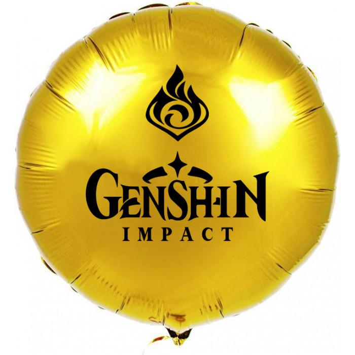 Шар-круг Геншин Импакт (Genshin Impact), золотой