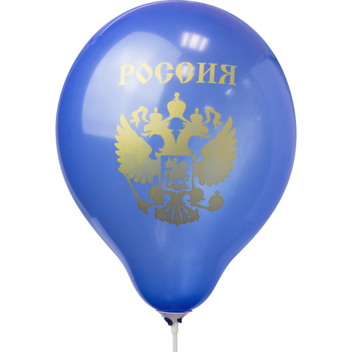 Шары Россия, с гербом РФ
