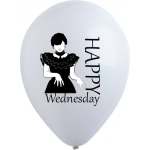Шары Счастливой Среды (Happy Wednesday), белые