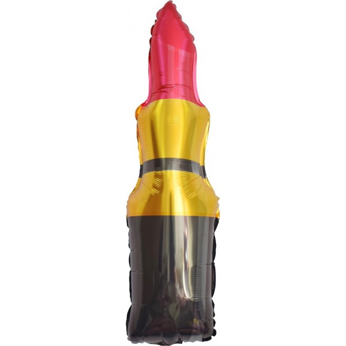 Фигурный шар Губная помада, красная