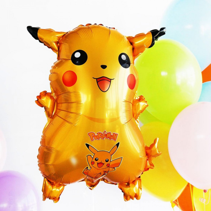 Фигурный шар Пикачу летит вперед (Покемоны)