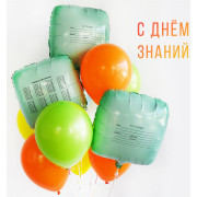 Шар-квадрат Школьная тетрадь - дополнительное фото #3
