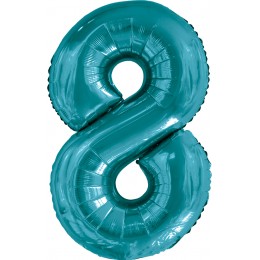 Шар цифра 8, 86 см (Тиффани)