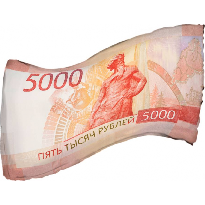 Шар фигура "Рубли"