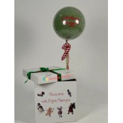 Коробка-сюрприз из шаров "Дух Нового Года"
