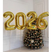 Золотые цифры "2026"