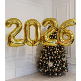 Золотые цифры "2026"