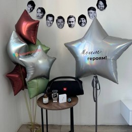 Композиция из шаров "Без лишних слов"