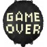Шар круг "GAMER OVER Black"