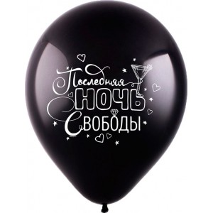 Шары на Девичник, с шуточными надписями - дополнительное фото #1