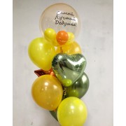 Букет из шариков Самому лучшему дедушке
