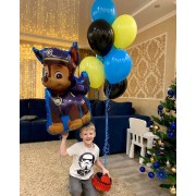 Композиция из шаров Чейз на праздник для мальчика