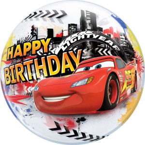 Шар-пузырь С Днем рождения (Happy birthday), Тачки 