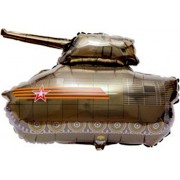Фигурный шар Военный Танк