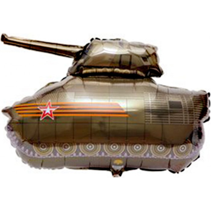 Фигурный шар Военный Танк