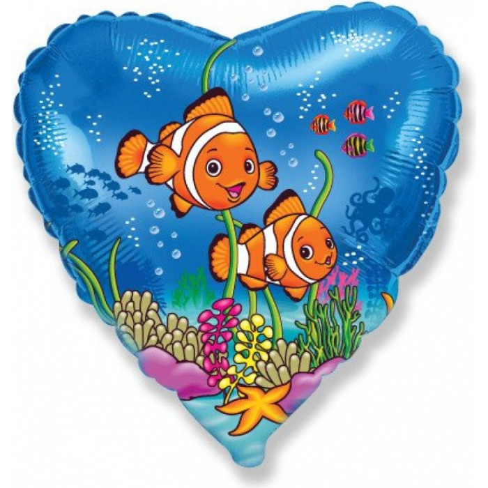 Шар-сердце 'В поисках Немо'