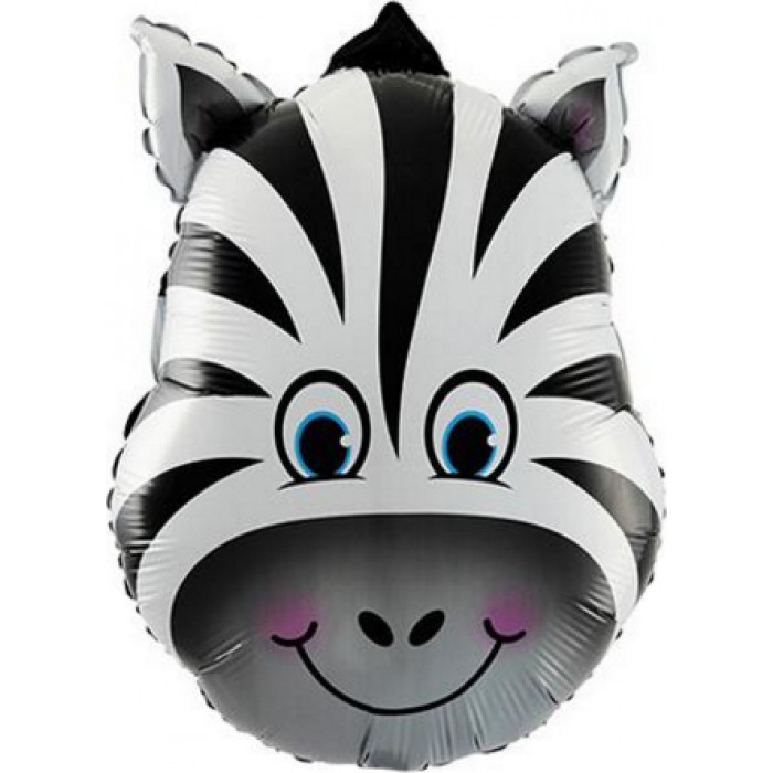 Фигурный шар Зебра (голова)